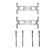 Disc Brake Hardware Kit fits 2015-2020 GMC Yukon,Yukon XL Sierra 1500 Sierra 150