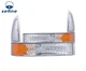 ANZO EURO PARKING/SIGNAL LIGHTS CHROME AMBER For 00-04 ForD EXCURSION #511039