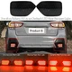 DUAL LED REAR BUMPER REFLECTOR REAR FOG LIGHT KIT FOR SUBARU 2018-23 CROSSTREK.