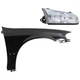 Headlight Driving Head light Headlamp  Passenger Right Side Hand for Camry 00-01