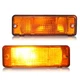 Halogen Amber Lens Turn Signal Lights W/Bulb For Toyota Pickup 4Runner 1984-1986