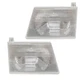 For 97-07 E-Series Econoline Van Headlight Headlamp Head Light w/Bulb PAIR SET
