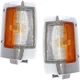 Corner Light Set For 1990-1995 Nissan D21 with Bulb Driver and Passenger Side