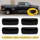 4Pcs Smoked Len White LED Side Marker Lights For 2010-18 Dodge RAM 2500HD 3500HD