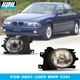 Fog Lights for 01-03 BMW E39 5 Series 525i 530i 540i Bumper Lamp Pair Clear Lens