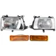 Headlight Set Halogen For 1993-1998 Toyota T100
