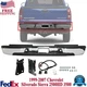 Rear Step Bumper Chrome Steel For 1999-07 Chevy Silverado Sierra 2500HD 3500