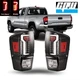 Clear Tail Lights DRL LED Tube Rear Brake Lamp Black For 2016-2023 Toyota Tacoma