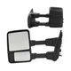 Power Heated Smoke Tow Mirror Turn Signal For Ford F250 F350 F450 F550 Excursion