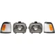 Halogen Headlight Kit of 4 For 1992-1995 Toyota Pickup 2WD Left and Right