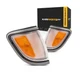 For 1995 1996 Toyota Tacoma Side Marker Lights Driver and Passenger Side Pair