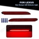 For 19-21 Toyota RAV4 03-07 Lexus GX470 Rear Bumper Reflector Brake Tail Lights