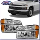 Headlight Kit Driver and Passenger Side For 2005-2008 Chevrolet Colorado