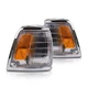 For 1992 93 94 1995 Toyota Pickup 2WD Corner Lights Driver Passenger Side Pair