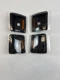 Open Box Anzo - Black Crystal Turn Signal/Corner Lights | 521042