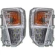 Turn Signal Light Fits 2010-2015 Toyota Prius Plastic Lens Left & Right Set of 2