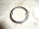 Park Light Lens Bezel, Round Edge SS Original.  53-62 Corvette