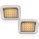 Clear LED Corner Turn Signal Light Parking Lamp LH & RH For Hummer H2 2003-2009