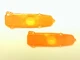 1959 CHEVROLET CHEVY IMPALA BISCAYNE DELRAY BEL AIR AMBER PARKING LIGHTS 1959