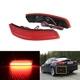 2 Red Lens LED Rear Bumper Reflector Tail Stop Brake Light For 2013+ Lexus ES GS