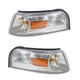 TRQ SLA87470 Turn Signal/Corner Lights For Mercury Grand Marquis 06-11