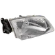 Headlight For 2000 2001 2002 Mazda 626 Right Clear Lens With Bulb
