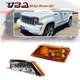 For Jeep Liberty Amber Parking Signal Lights 08 09 10 11 12 Passenger & Driver