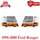 Headlight Set For Ford Ranger 1998-2000 Left and Right Side with Corner Lights