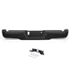 Rear Step Bumper Black For Ford F250 F350 Super Duty 2017-2022 W/ Sensor Holes