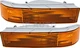 For 1992-1998 Ford F350 F150 F250 Bronco Parking Light Set Pair