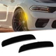 For Dodge Charger 2015 2016-2023 Smoked Front Bumper Side Marker Signal Lights