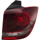 For Dodge Journey 2014-2020 Tail Light Passenger Side LED | w/ Black Trim | CAPA