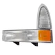 DEPO Left Drive Side Turn Signal Light Assembly For 2002-2004 Ford Super Duty