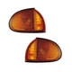 Side Marker Lights Reflectors Pair Set for 98-98 Ford Windstar Left & Right