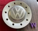 #W 1) 1998-2001 VOLKSWAGEN PASSAT WHEEL CENTER CAP SILVER OEM 3B0601149D