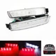 2 Clear Bumper Reflector LED Tail Brake Light For Nissan Juke Murano Sentra FX35
