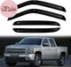 4 Rain Guards for 01-07 Chevy Silverado GMC Sierra 1500 1500HD 2500 2500HD 3500 