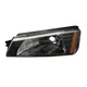For 02-06 Chevy Avalanche Park Signal Light Driver Left w/Body Cladding 1500