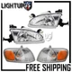 Corner Parking Signal Lights Head Lights Combo Set for 1998-2000 TOYOTA COROLLA
