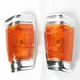 For Nissan Datsun 720 Yue Loong 755 1983-86 Corner Lamp light Pickup Pair