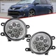 LED Clear Bumper Fog Lights For 2011-2019 Toyota Sienna Driving Lamps Assembly