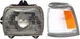 PICKUP 92-95 HEAD LAMP LH Assembly Halogen 2-pc Kit with Corner Light