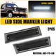 GM2550115, GM2551107 Smoke LED Fender Marker Light For GMC R1500 R2500 R3500 V15