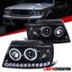 Fit 2002 2003 2004 2005 Ford Explorer Black Smoke LED Halo Projector Headlights