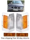 Corner Light Set For 1990-1995 Nissan D21 with Bulb Driver and Passenger Side