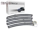 Oracle C7 Chevrolet Corvette Concept Sidemarker Set - Clear, No Paint