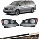For Honda Odyssey 2005-2007-2010 Headlight Halogen Black Housing Right&Left Side