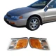For 1994-1997 Honda Accord Front Side Marker Light Driver & Passenger Side Pair