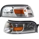 For 2006-2011 Mercury Grand Marquis Pair Turn Signal/Side Marker Light w/ Bulbs