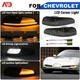 For 97-2004 Chevrolet Corvette C5 Sequential LED DRL Front Signal Parking Lights